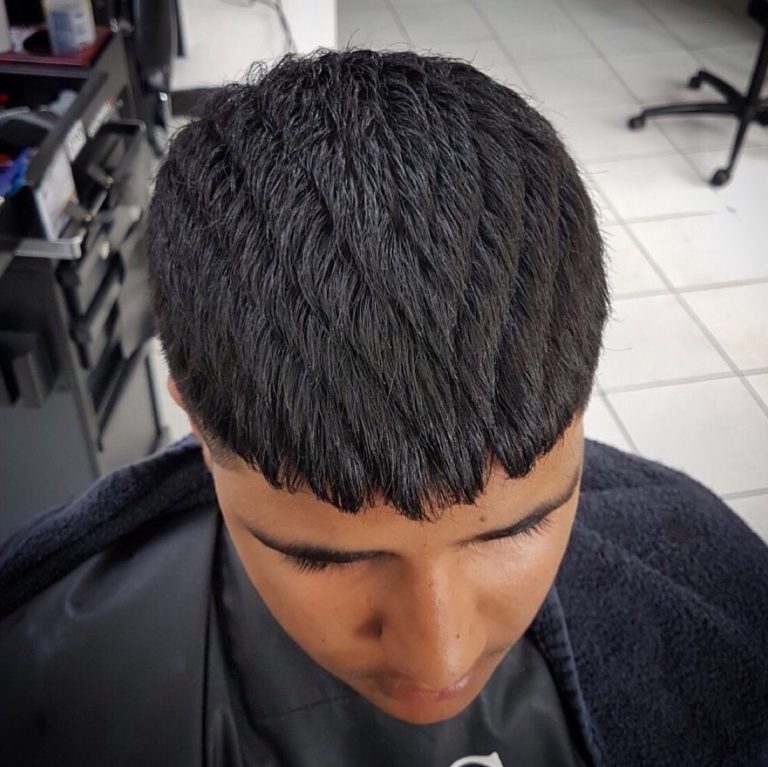 Textured High Top Fade Mens Haircut