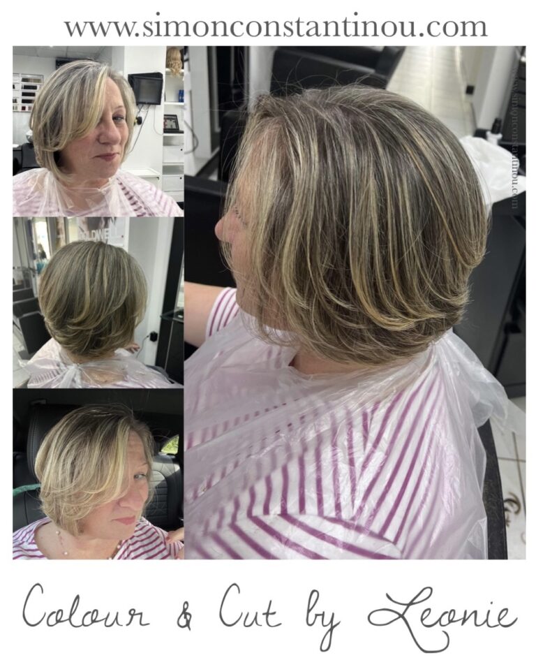 Blonde Highlights on Bob Restyle