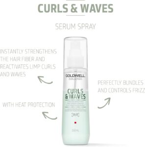 goldwell curls and waves serum spray