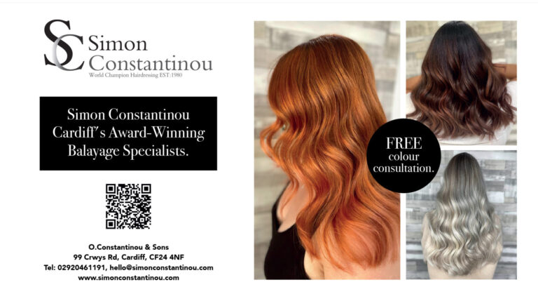 SOTC Magazine - Simon Constantinou Balayage Hair Colour Specialists Cardiff