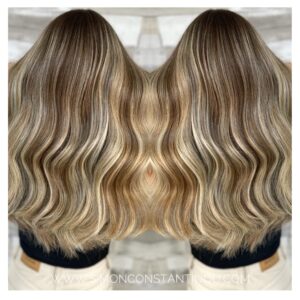 Bronde Blonde Balayage by Steph at Simon Constantinou Hairdressers Cardiff