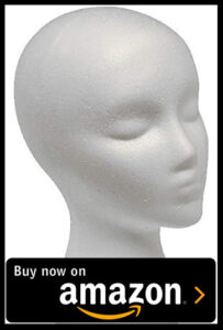 amazon template - poly head for wigs