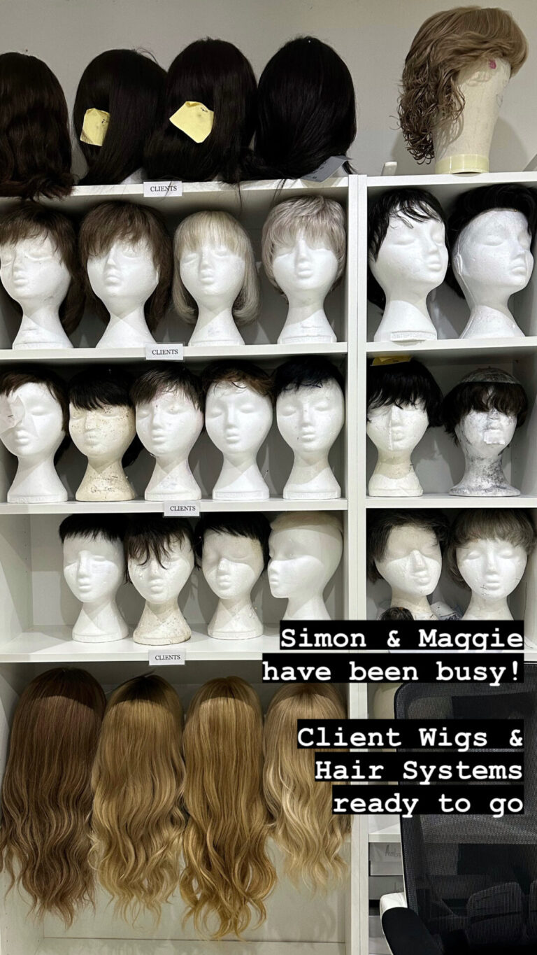 Wigs, Hair Toppers & Men's Hair Systems by Simon Constantinou Hairdressers & Wig Fitters Cardiff