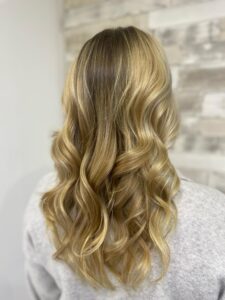 Sunkissed Blonde Balayage by Maggie at Simon Constantinou Hairdressers Cardiff