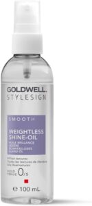Goldwell weightless shine oil