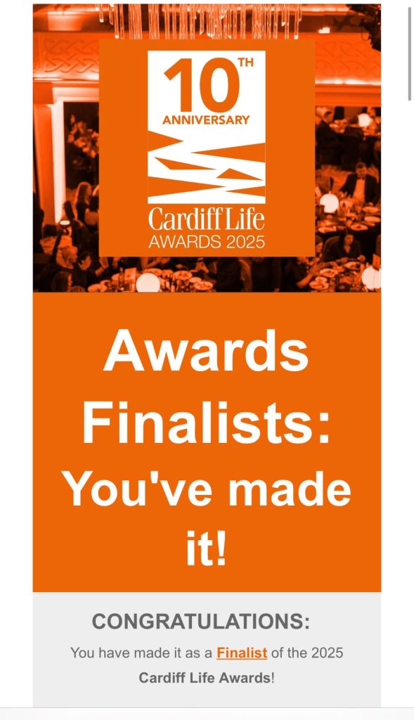 Cardiff Life Awards - Finalist - Simon Constantinou Hair