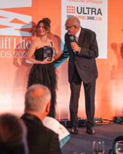 Cardiff Life Awards 2025 - Legends winner - Simon Constantinou. Photo credit Adam Clutterbuck