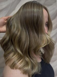 Natural Sun Kissed Blonde Balayage by Leonie at Simon Constantinou Hairdressers Cardiff