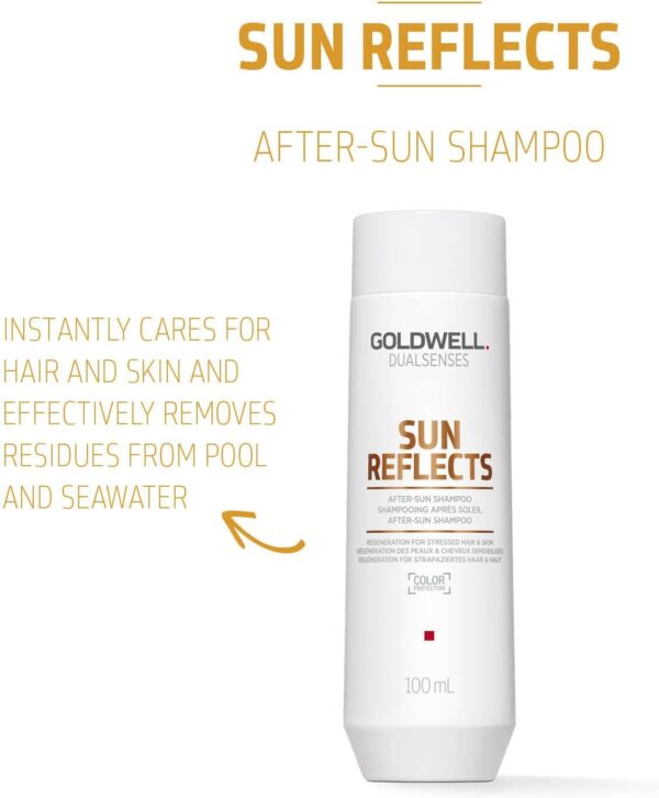 sun reflects shampoo