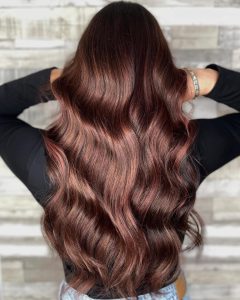 Cherry Bomb Hair Colour by Steph at Simon Constantinou Hairdressers in Cardiff