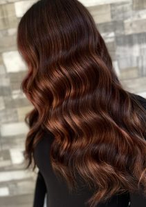 Cherry Bomb Hair Colour by Steph at Simon Constantinou Hairdressers in Cardiff