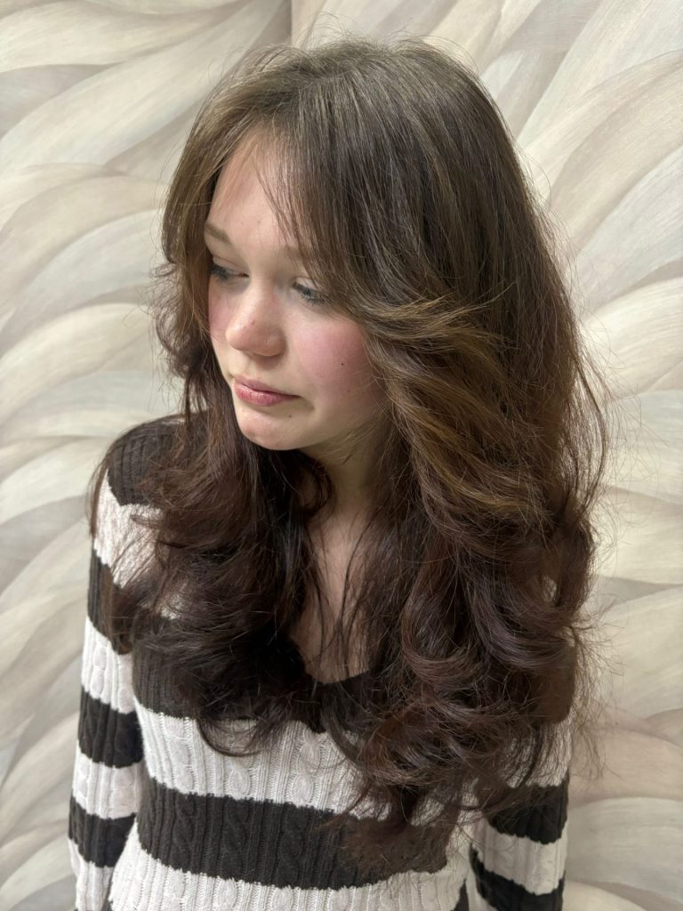 Restyle - Cowgirl Cut & Blow Dry by Karen at Simon Constantinou Hairdressers Cardiff