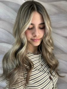 Coconut Latte Balayage by Steph at Simon Constantinou Hairdressers Cardiff