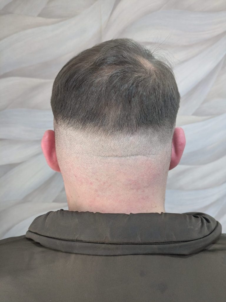 Disconnected Men's Fade Haircut by Rhys at Simon Constantinou Barbers Cardiff