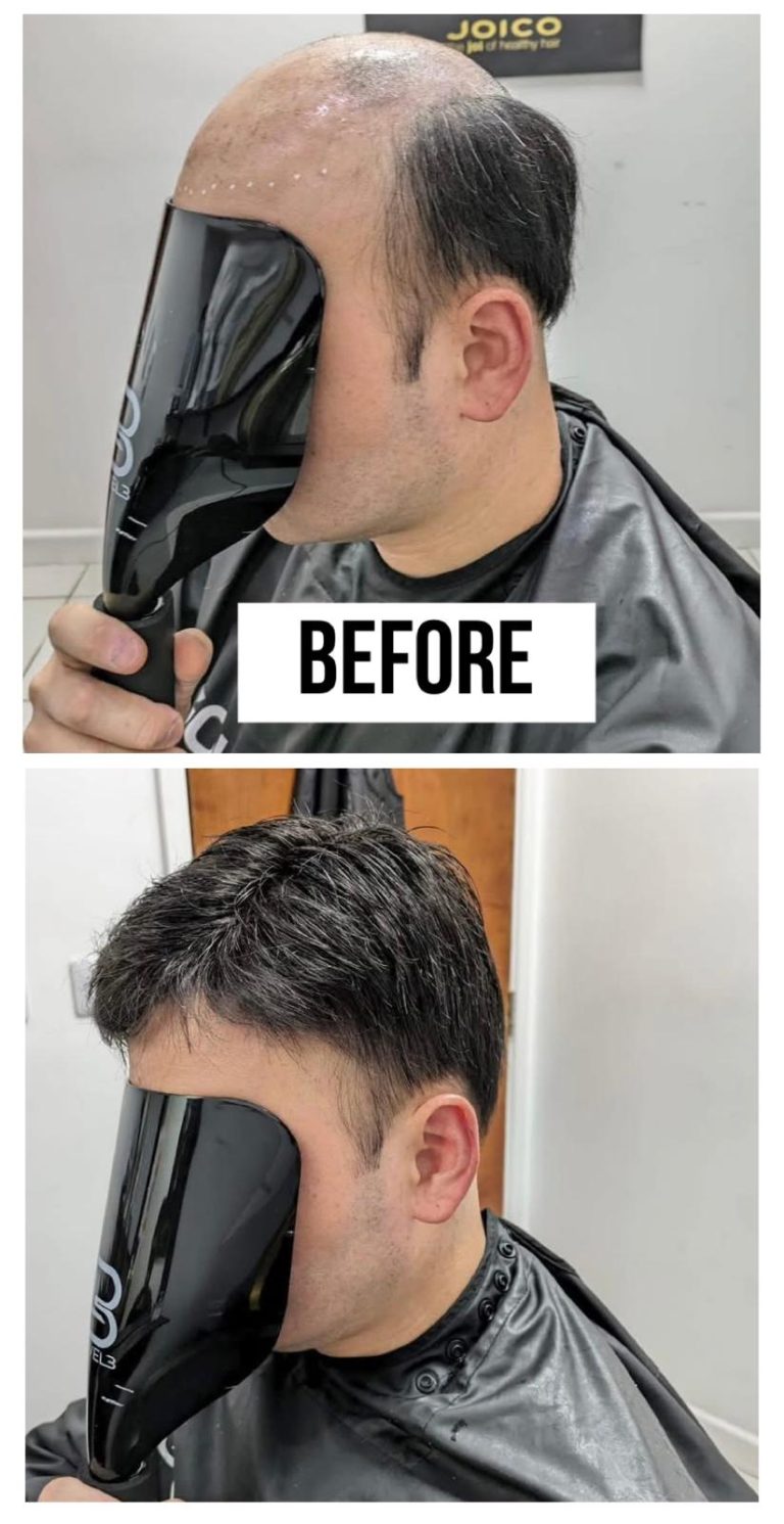 Men's Hair System by Simon Constantinou Hairdressers Cardiff