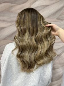 Beige Blonde Balayage by Lucy at Simon Constantinou Hairdressers Cardiff
