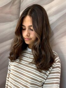 Chocolate Balayage by Steph at Simon Constantinou Hairdressers Cardiff