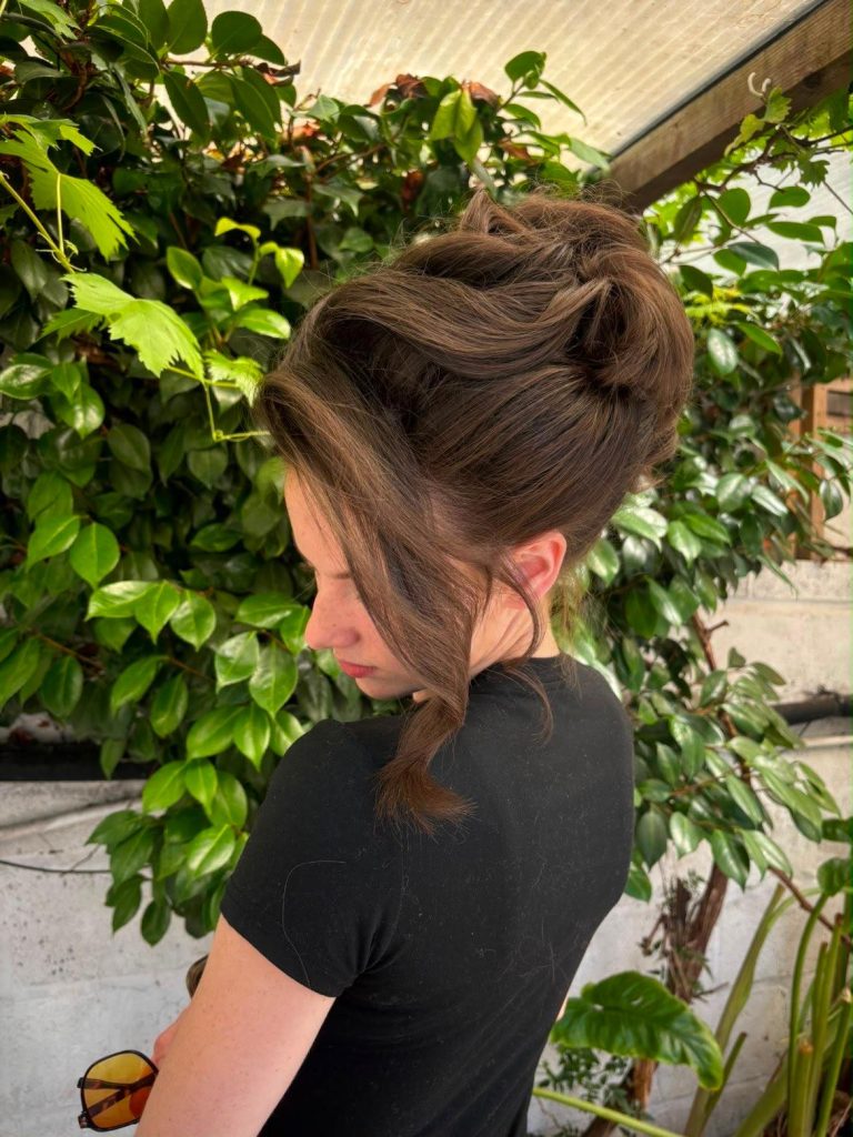 Prom Hair Up by Jemma at Simon Constantinou Hairdressers Cardiff