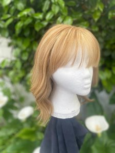 Little Princess Trust Wig customised by Maggie at Simon Constantinou Hairdressers and Wig Fitters Cardiff
